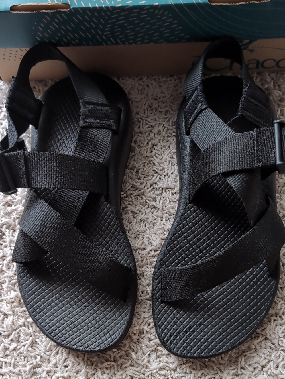Women's Chaco Black Z/Cloud Sandals. 7M